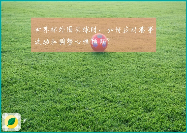 世界杯外围买球时，如何应对赛事波动和调整心理预期？